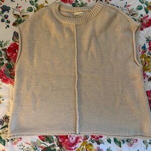 Universal Thread Cream Knit Sleeveless Top